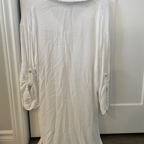 Elan Beach Cover-up White - Size L - Picture 3 of 6